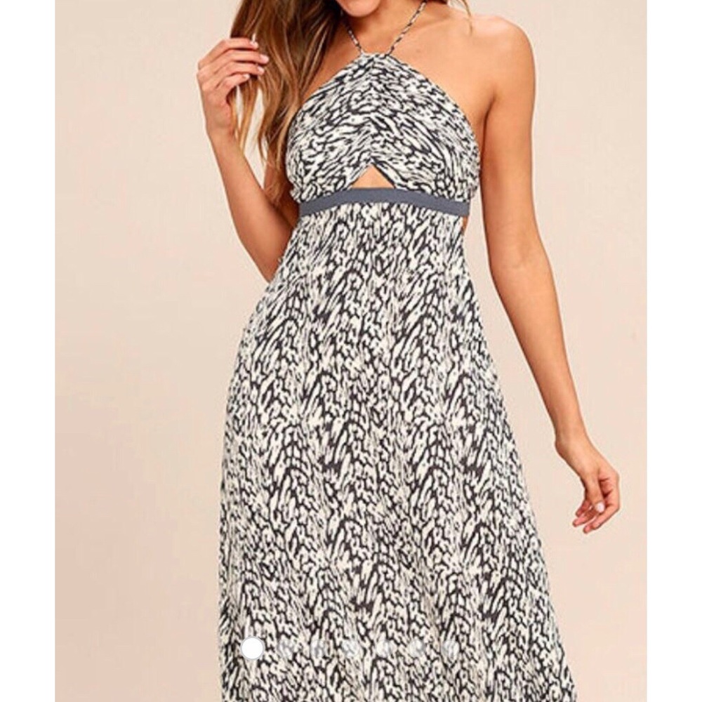 Tavik Maxi dress leopard print size Small (US 6)